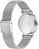 Citizen Womens Analogue Eco-Drive Watch with Stainless Steel Strap EM0571-83L