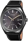 CITIZEN Mens Analogue Quartz Watch with Leather Strap AW1577-11H