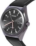 CITIZEN Mens Analogue Quartz Watch with Leather Strap AW1577-11H
