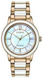 Citizen Women's Eco-Drive Ceramic and Rose Plated Watch EM0743-55D