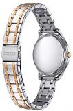 CITIZEN Women's Analogue Eco-Drive Watch with Stainless Steel Strap EM0506-77A