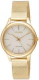 Citizen Womens Analogue Quartz Watch with Stainless Steel Strap EM0502-86P
