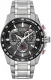 Citizen Men's Eco-Drive Chronograph Watch with a Black Dial and a Stainless Stee...