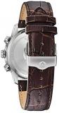 Bulova Mens Chronograph Quartz Watch with Leather Strap 96B309