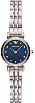 Emporio Armani Womens Analogue Quartz Watch with Stainless Steel Strap AR11222