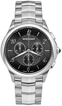 Emporio Armani Men's Chronograph Quartz Watch with Stainless Steel Strap ARS8700