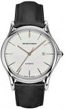 Emporio Armani Men's Analog Automatic Watch with Leather Strap ARS3023