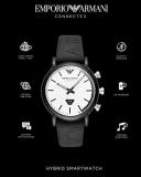 Emporio Armani Mens Analogue Quartz Watch with Silicone Strap ART3022