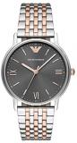 Emporio Armani Two Tone Gold Silver Stainless Steel Men's Watch AR11121