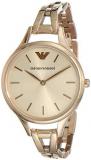 Emporio Armani Womens Analogue Quartz Watch with Stainless Steel Strap AR11055