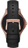 Emporio Armani Mens Smartwatch with Leather Strap ART5012