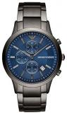 Emporio Armani Mens Chronograph Quartz Watch with Stainless Steel Strap AR11215