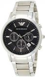 Emporio Armani Men's Chronograph Quartz Watch with Stainless Steel Strap AR2434