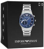 Emporio Armani Men's Analogue Hybrid Watch with Stainless Steel Strap ART3033