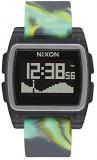 NIXON A11043177 Mens Black Silicone Watch