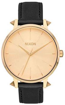 NIXON Womens Analogue Quartz Watch with Leather Strap A108-3148-00