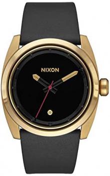 NIXON Mens Analogue Quartz Watch with Leather Strap A956-513-00