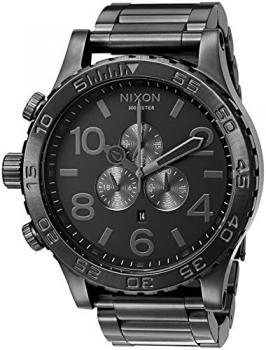 Nixon 51-30 Chrono. 100m Water Resistant Men&rsquo;s Watch (XL 51mm Watch Face/ 25mm Stainless Steel Band)