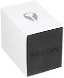 Nixon Men's 'Corporal' Quartz Stainless Steel and Leather Casual Watch, Color:Black (Model: A243)