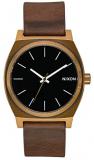 Nixon Medium Time Teller Water Resistant Womens Watch Leather Band