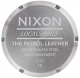 Nixon Patrol Leather Men’s Quartz and Custom Leather Watch. (42mm. Leather Band)