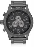 Nixon Mens Chronograph Quartz Watch with Stainless Steel Strap A083-632-00