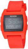 NIXON Base Tide A1104-100m Water Resistant Men's Digital Surf Watch (38 mm Watch Face, 22 mm Pu/Rubber/Silicone Band)