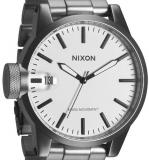 NIXON Chronicle Ss -Spring 2017- Sanded Steel/White
