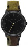 Nixon Porter Leather A1058 50m Water Resistant Men&rsquo;s Watch (20-18mm Leather Band and 40mm Watch Face)