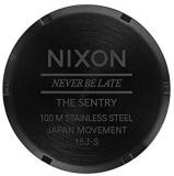 Nixon Porter Leather A1058 50m Water Resistant Men’s Watch (20-18mm Leather Band and 40mm Watch Face)