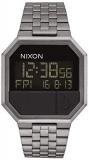 Nixon Re-Run A158. 100m Water Resistant Men&rsquo;s Digital Watch (38.5mm Digital Watch Face. 13-18mm Stainless Steel Band)