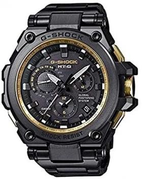 Casio Men's MTG-G1000GB-1A G-Shock Analog Tough Movement Black Stainless Steel/Resin Composite Watch
