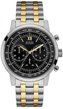 Guess Mens Chronograph Quartz Watch with Stainless Steel Strap W0915G2