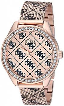 GUESS Women's Analog Quartz Watch with Stainless Steel Strap U1279L3