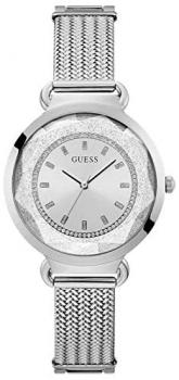 Guess Tessa Women's Stainless Steel Mesh Bracelet Watch U1207L1