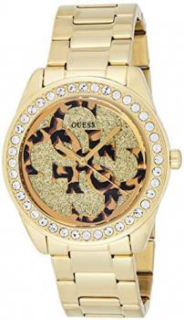 Guess | Womens G-Twist | Gold Stainless Steel | Two Tone Dial | W1201L2