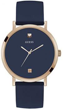 Guess Men's Analogue Quartz Watch with Silicone Strap W1264G3