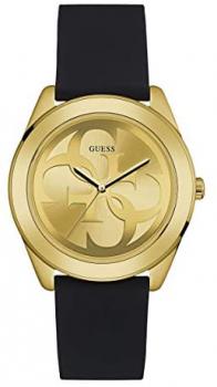Guess Womens Analogue Quartz Watch with Silicone Strap W0911L3