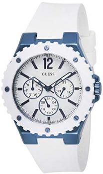 Guess Womens Multi dial Quartz Watch with Silicone Strap W0149L6