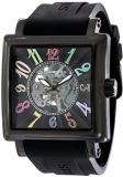 Stuhrling Original Manchester Ozzie Sport Men's Automatic Watch with Black Dial ...