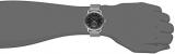 Stuhrling Original Classique 207M Men's Quartz Watch with Black Dial Analogue Display and Silver Stainless Steel Bracelet 207M.02