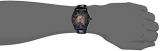 Stuhrling Original Delphi Men's Automatic Watch with Black Dial Analogue Display and Black Leather Strap 992.02