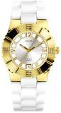 GUESS GOLD WITH CRYSTALS I80332L2 WATCH