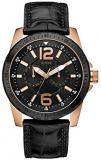 Guess W12091G2 Men's Watch XL Analogue Leather