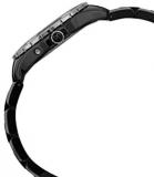 Guess Quartz Watch with Black Dial Chronograph Display and Black Ceramic Bracelet X69002L2S