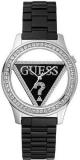 Guess Ladies Analogue Watch W95105L2 with Black Dial