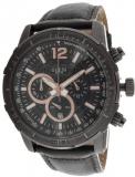 Guess Men's Quartz Watch W19006G2 with Leather Strap