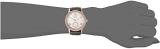 GUESS Women's U0642L3 Classic Grey Watch with Genuine Leather Strap