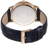 Guess Men's Quartz Watch with Black Dial Analogue Display Quartz Leather W0496G4
