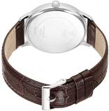 Guess Men's Quartz Watch with Black Dial Analogue Display Quartz Leather W0664G2